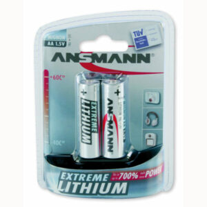 2 x Ansmann Extreme Lithium Batterie 1