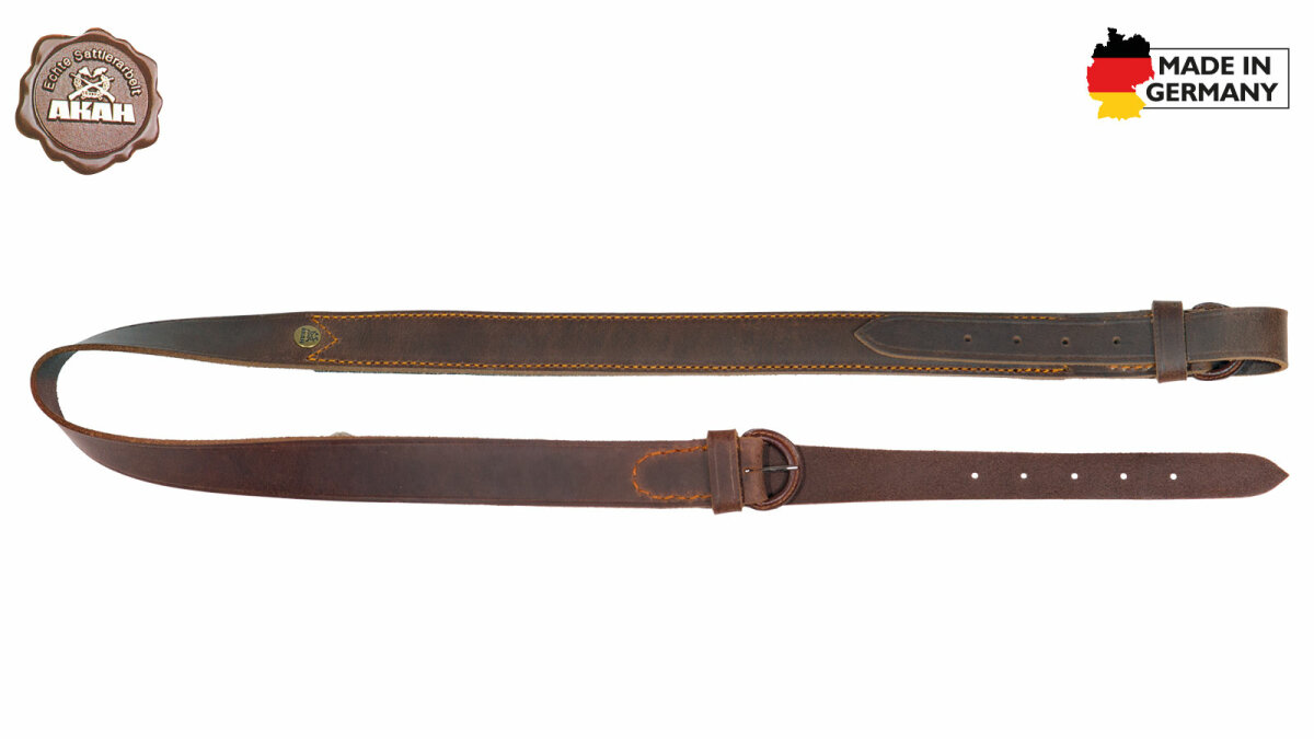 AKAH Gewehrriemen mit Kork-Unterlage 1 AKAH Gewehrriemen mit Kork-Unterlage