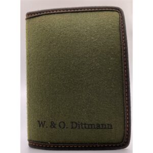 AKAH Jagdscheinetui W.&O. Dittmann grün (Filz)