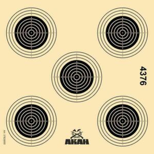 AKAH Luftgewehr-Scheibe 14x14 cm