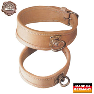 AKAH Schweißhalsung aus Fahlleder 55 cm