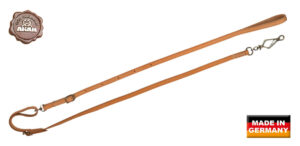 AKAH Umhängeleine aus Fahlleder 10 mm breit