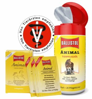 Ballistol Animal Pflegetücher Spenderbox