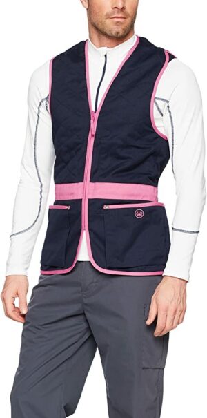 Beretta Schießweste Trap Cotton Vest Blau pink M