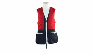 Beretta Schießweste Trap Cotton Vest Rot Blau XXL