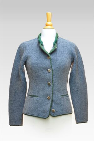 Damenstrickjacke 40 blau