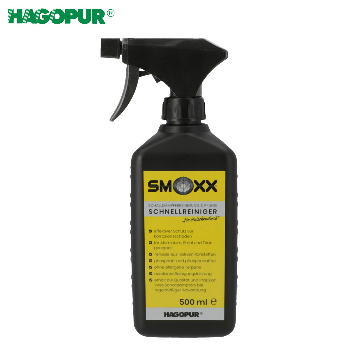 Hagopur SMOXX Schalldämpfer Schnellreiniger 1 Hagopur SMOXX Schalldämpfer Schnellreiniger