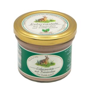 Heidewild Leberpastete mit Kaninchen und Wildkräutern
