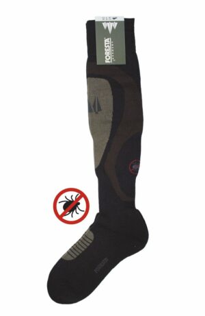 Kniestrumpf Anti Zecke 41 schwarz