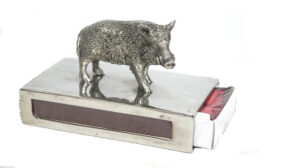 Lovergreen Accessoires Motiv Streichholzschachtelhalter Wildschwein groß