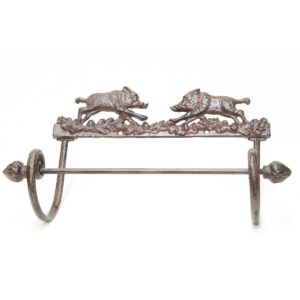 Lovergreen Dekoration Motiv Wildschwein Toilettenpapier-Abwickler