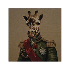 Lovergreen Kissen Motiv Kissen bekleidete Giraffe