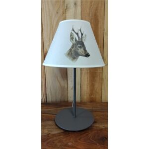 Lovergreen Lampen mit Tiermotiven Motiv Schwarze Lampe klein junger Bock Lampenschirm