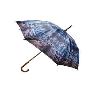 Lovergreen Outdoor Motiv Regenschirm Hirsch mit Herde