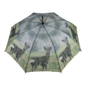 Lovergreen Outdoor Motiv Regenschirm Motiv: lauschender Hirsch