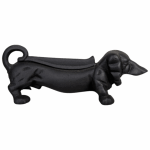 Lovergreen Outdoor Motiv Schwarzer Fußschaber Dackel