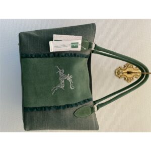 Lovergreen Tasche Hirsch grün glitzer