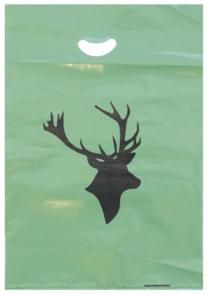 Lovergreen Taschen und Türvorleger und Abtreter Motiv Hirschtasche mit grünem Griff x 1000