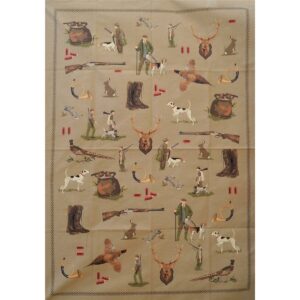 Lovergreen Tischdecken Motiv Reisedecke mit Jäger-Motiv