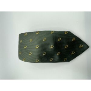 Robert Keyte Krawatte 100% Seide grün Motiv Jagdhorn