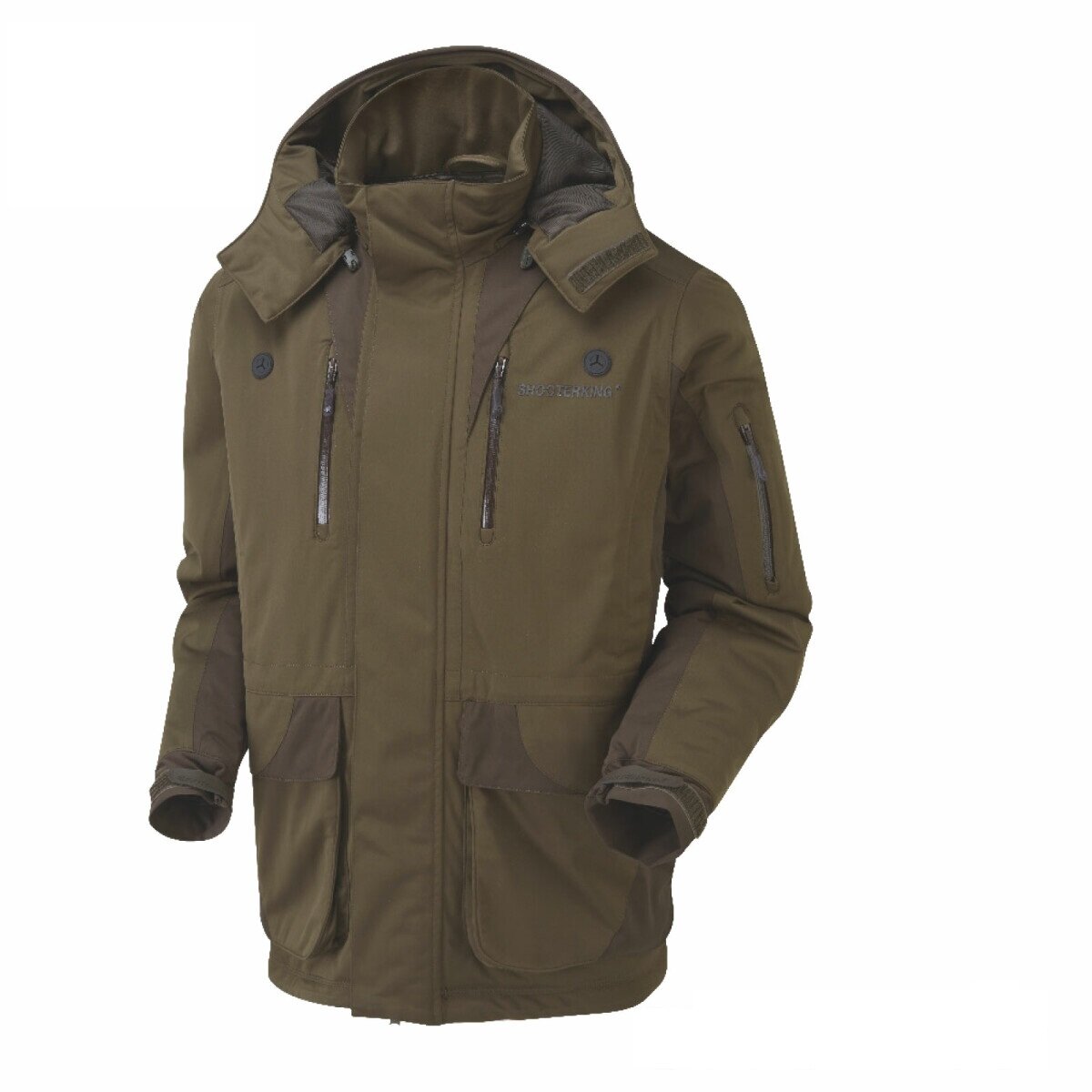 Shooterking Huntflex Primaloft Winter Jacke braun/oliv XL 1 Shooterking Huntflex Primaloft Winter Jacke braun/oliv XL